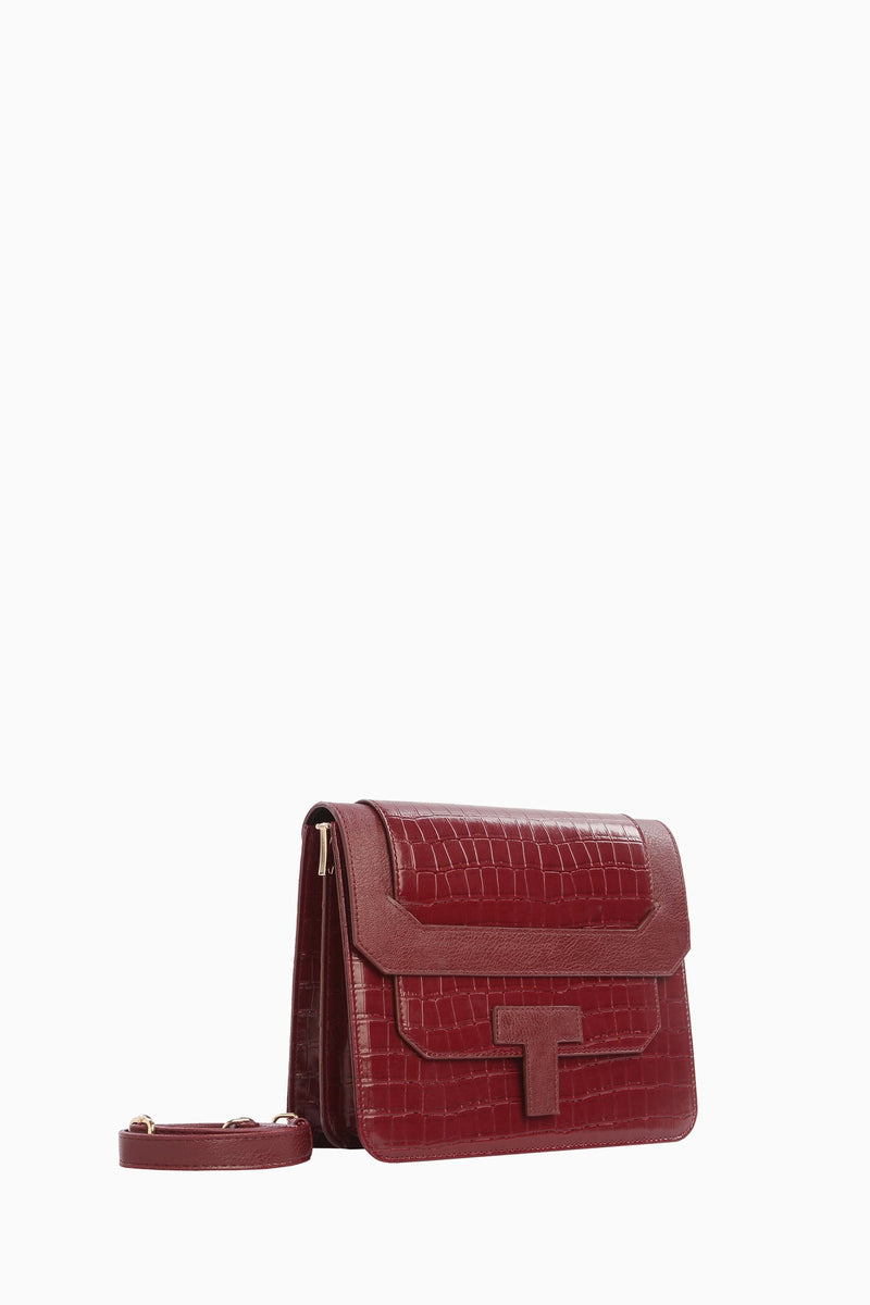 Sac à main Croco avec bandoulière