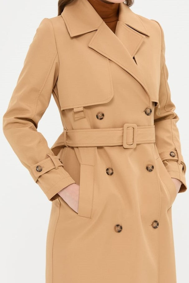 Trench avec boucle en métal