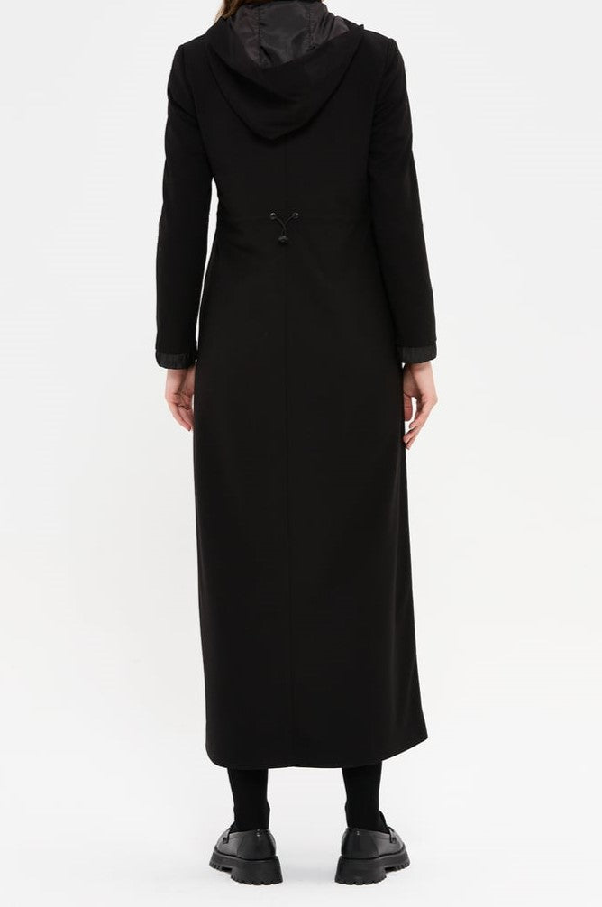 Robe manteau avec capuche