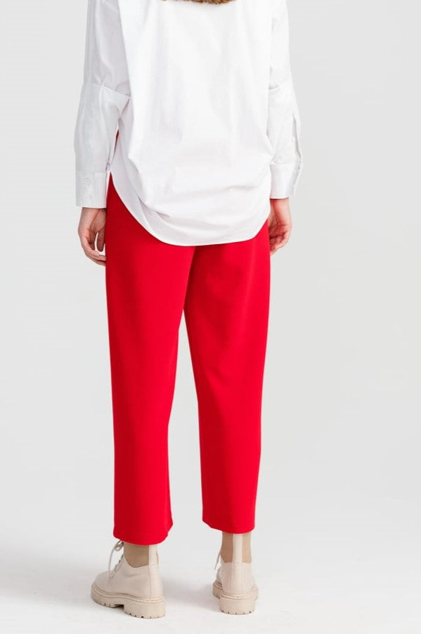 Pantalon large avec taille élastiqué