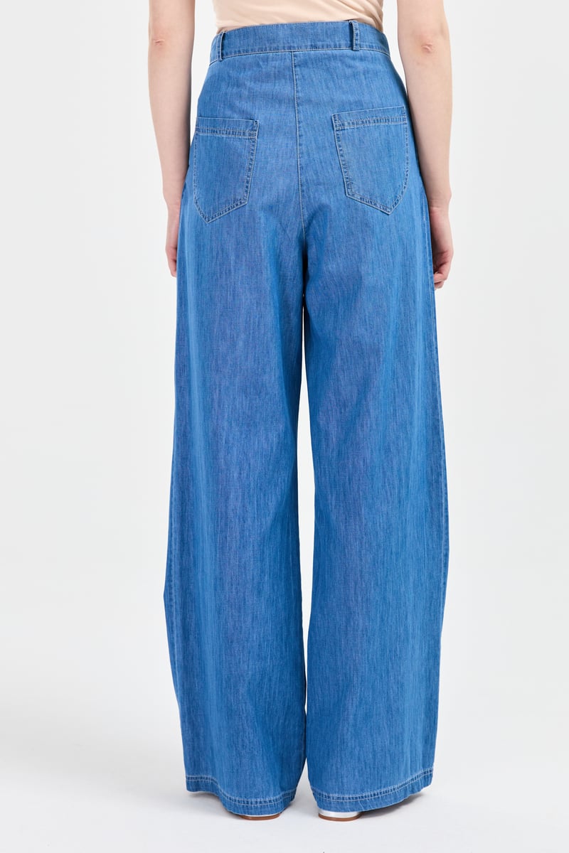 Pantalon large en jean