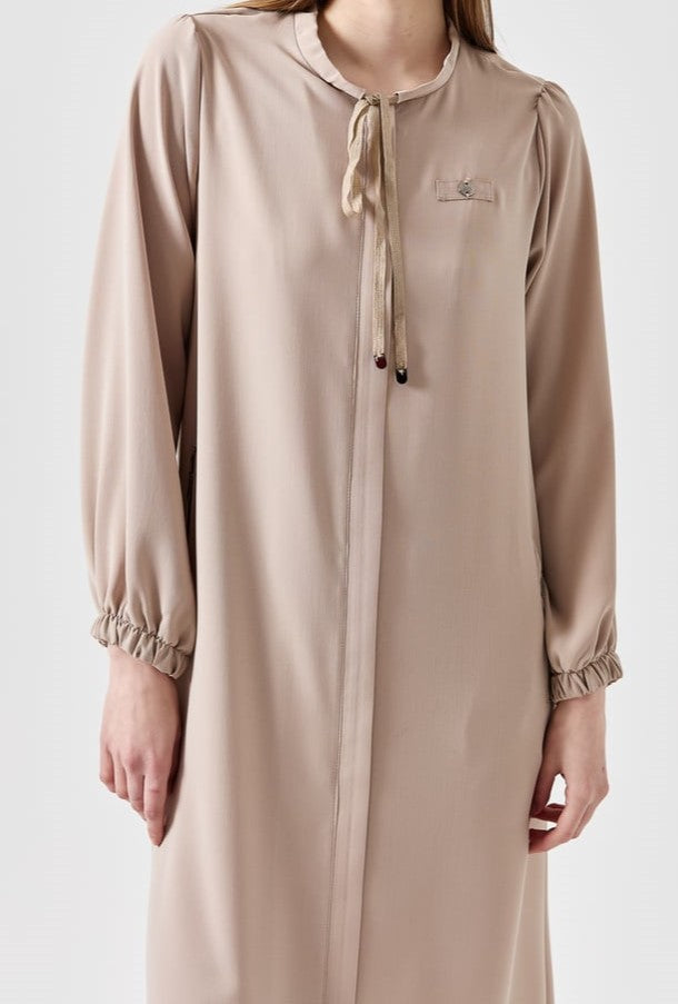 Abaya avec fermeture