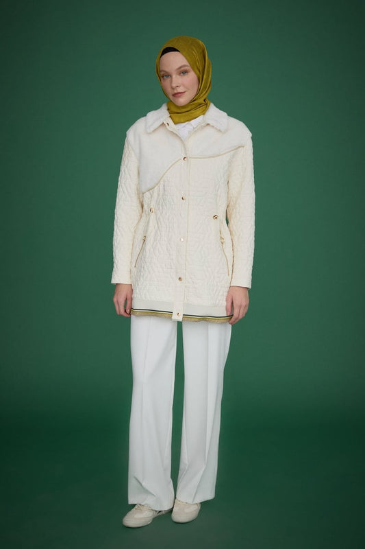 Veste fine matelassée