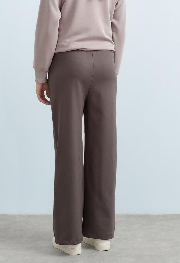 Pantalon Large avec détaille Élastique