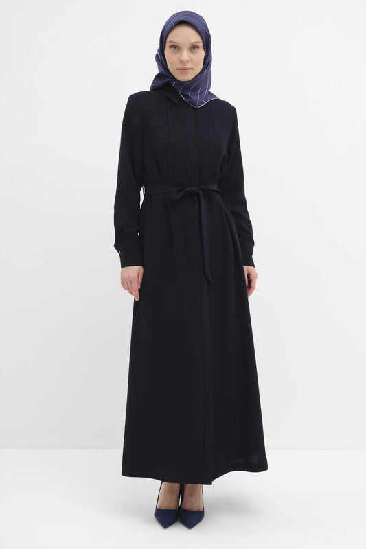Abaya plissé avec détaillé