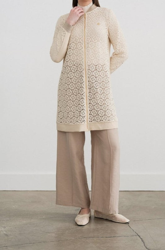 veste avec crochet