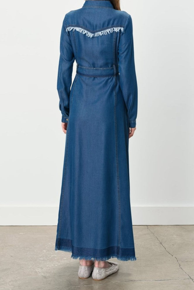 Robe djinns avec ceinture