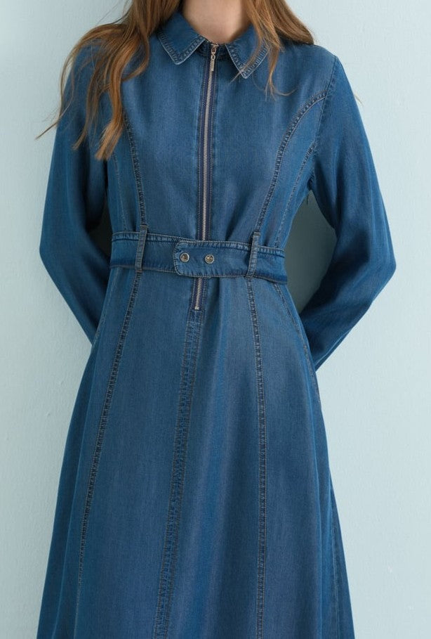 Robe djinns avec ceinture