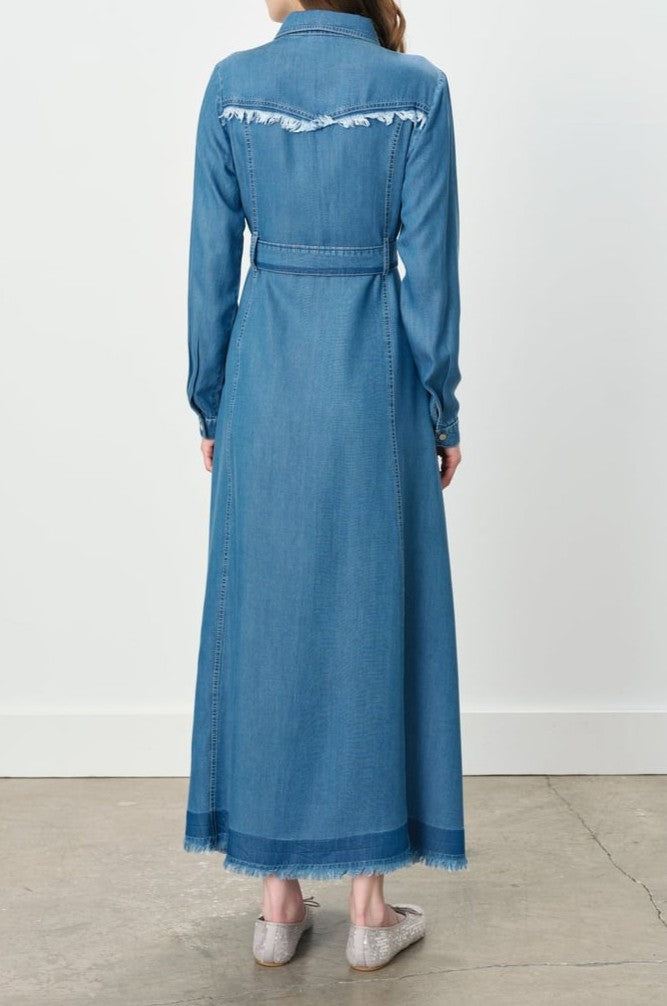 Robe djinns avec ceinture