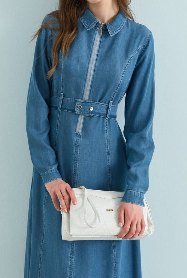 Robe djinns avec ceinture