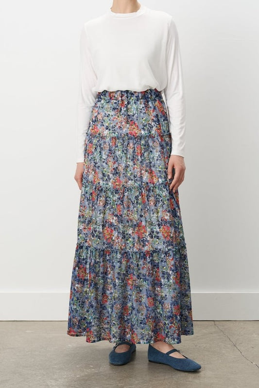 Jupe gitane à taille élastique