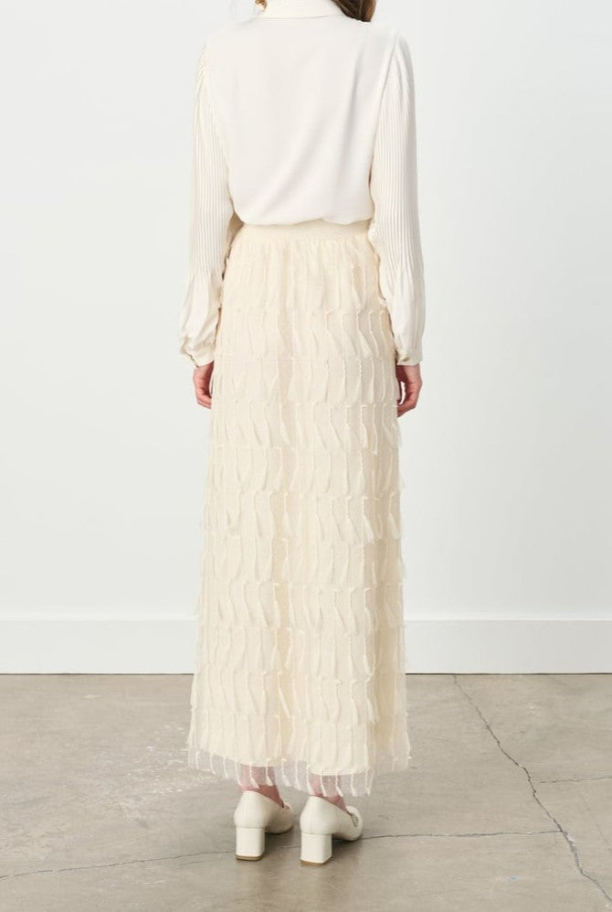 Jupe en tulle à taille élastique