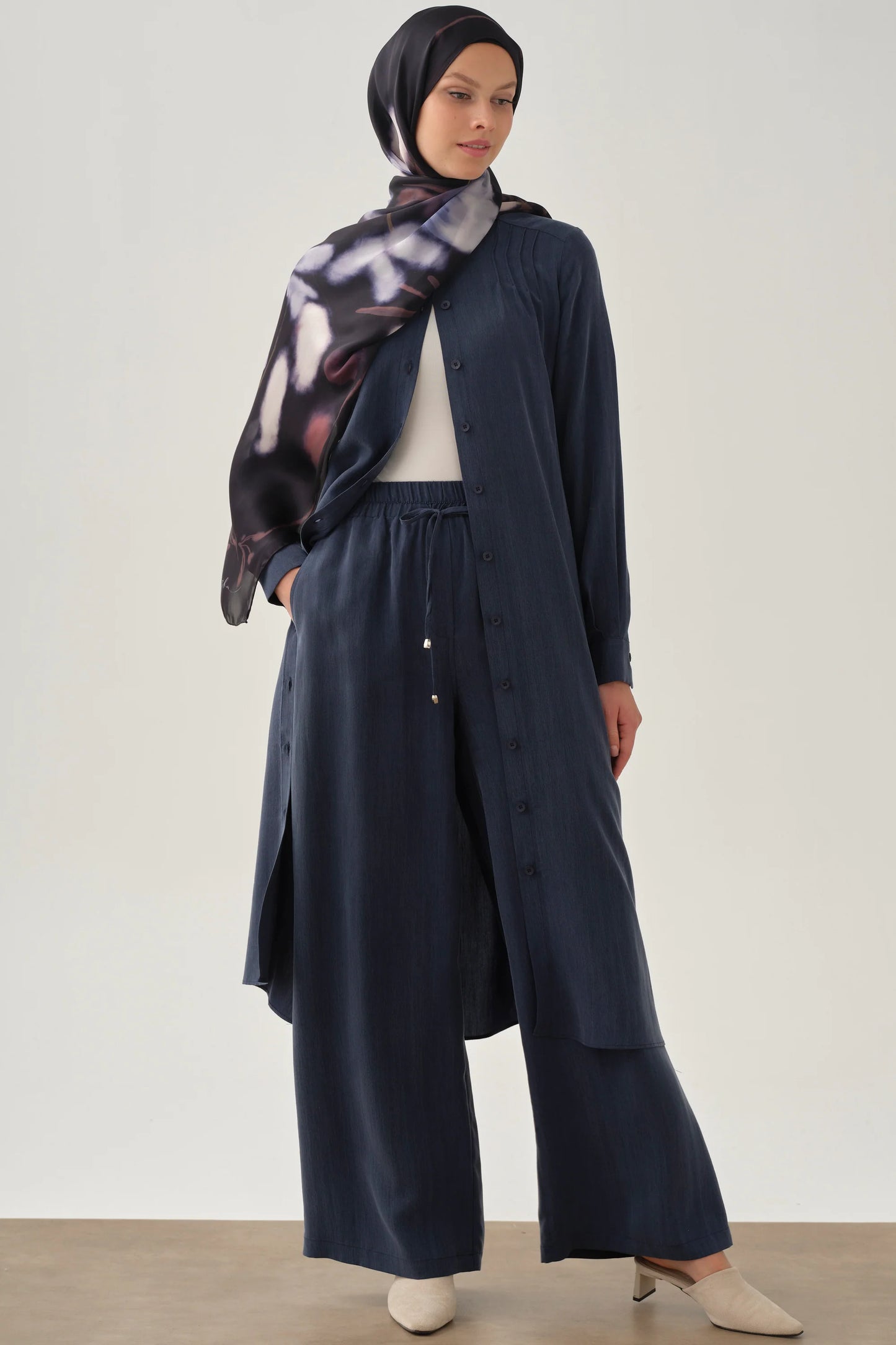 Pantalon à taille élastique