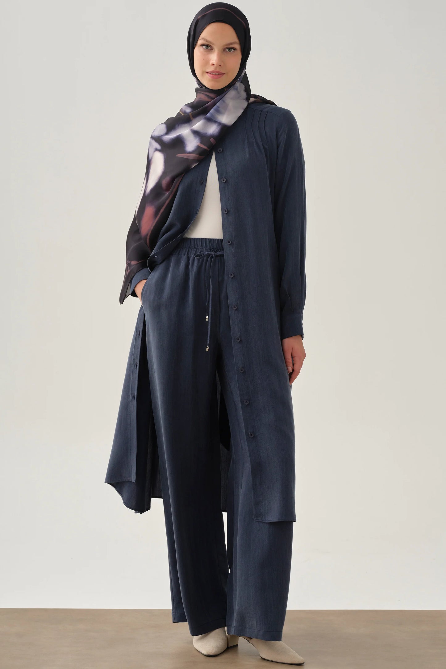 Pantalon à taille élastique
