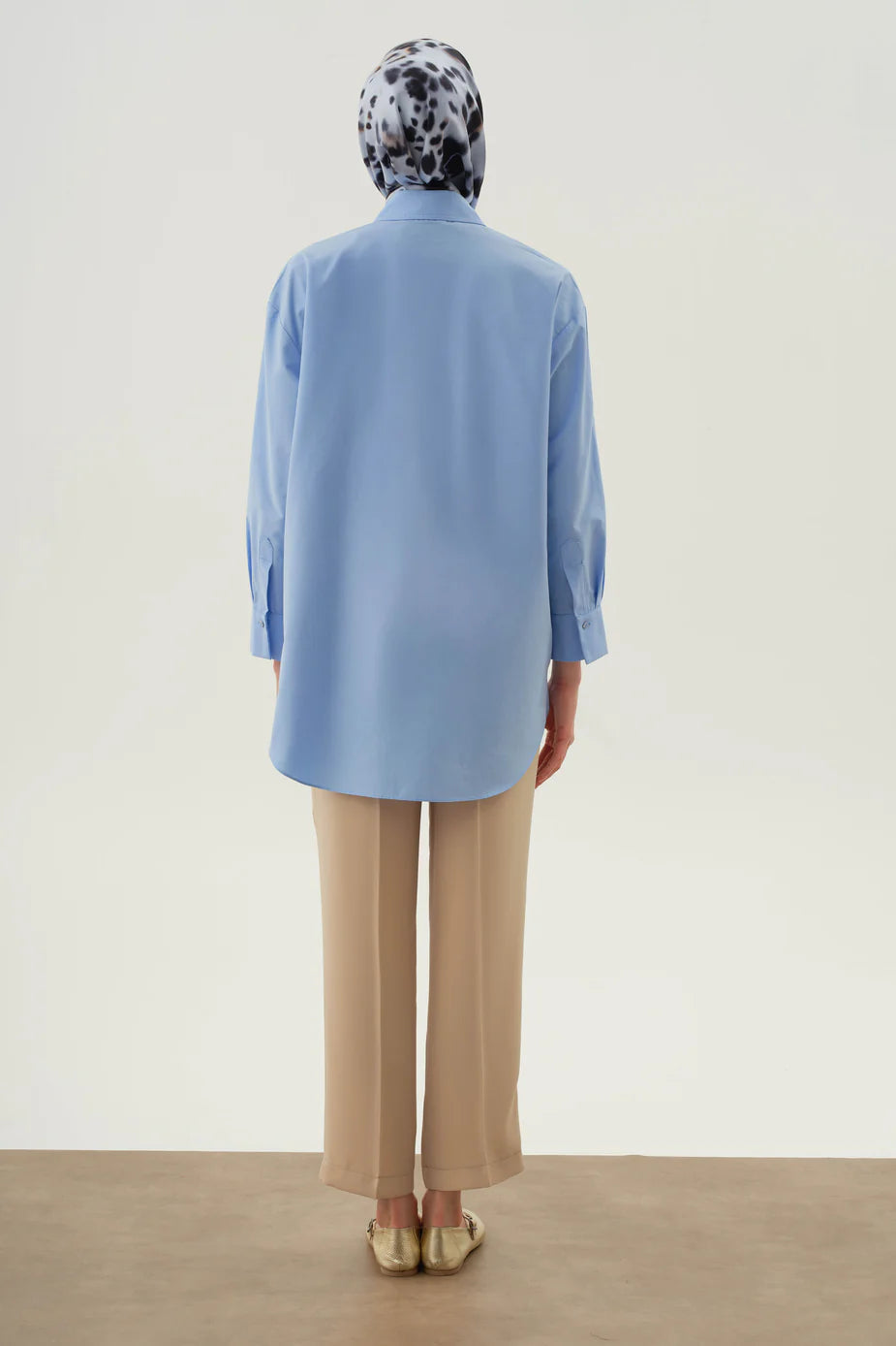 Pantalon large à pinces