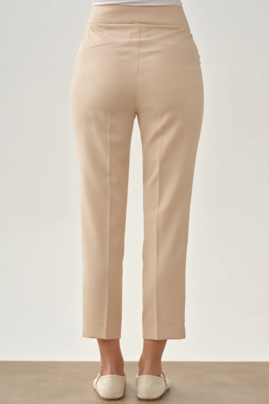 Pantalon basique taille haute