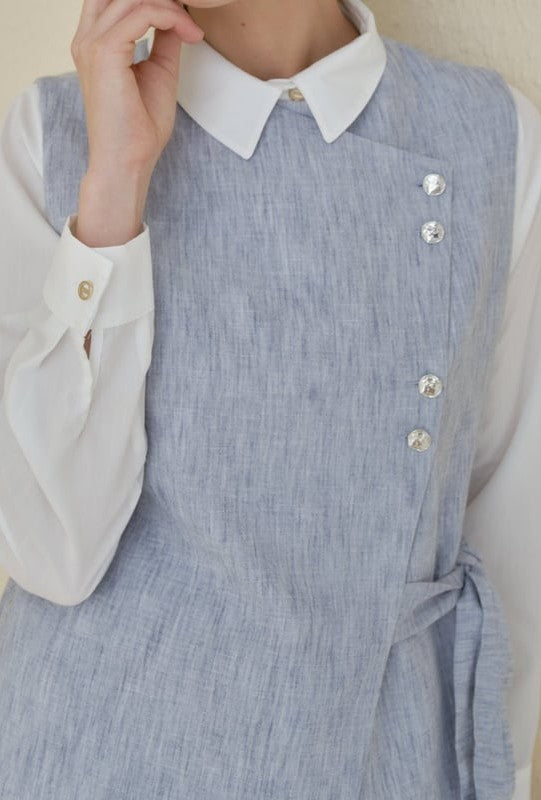 Ensemble avec à fermeture asymétrique