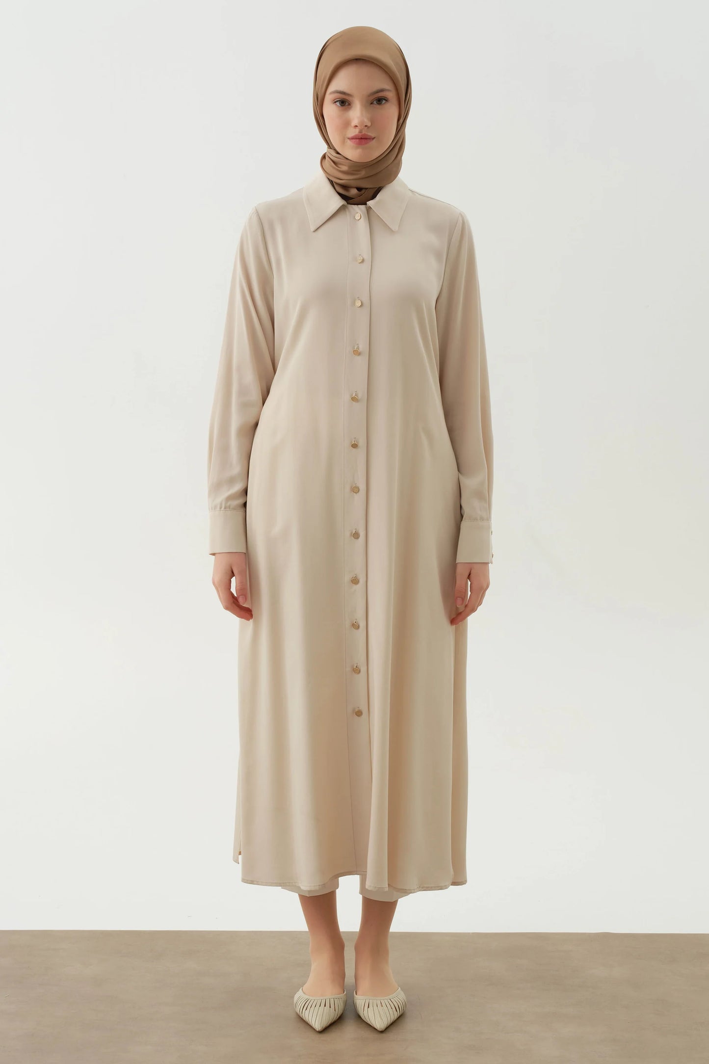 Tunique longue avec ceinture