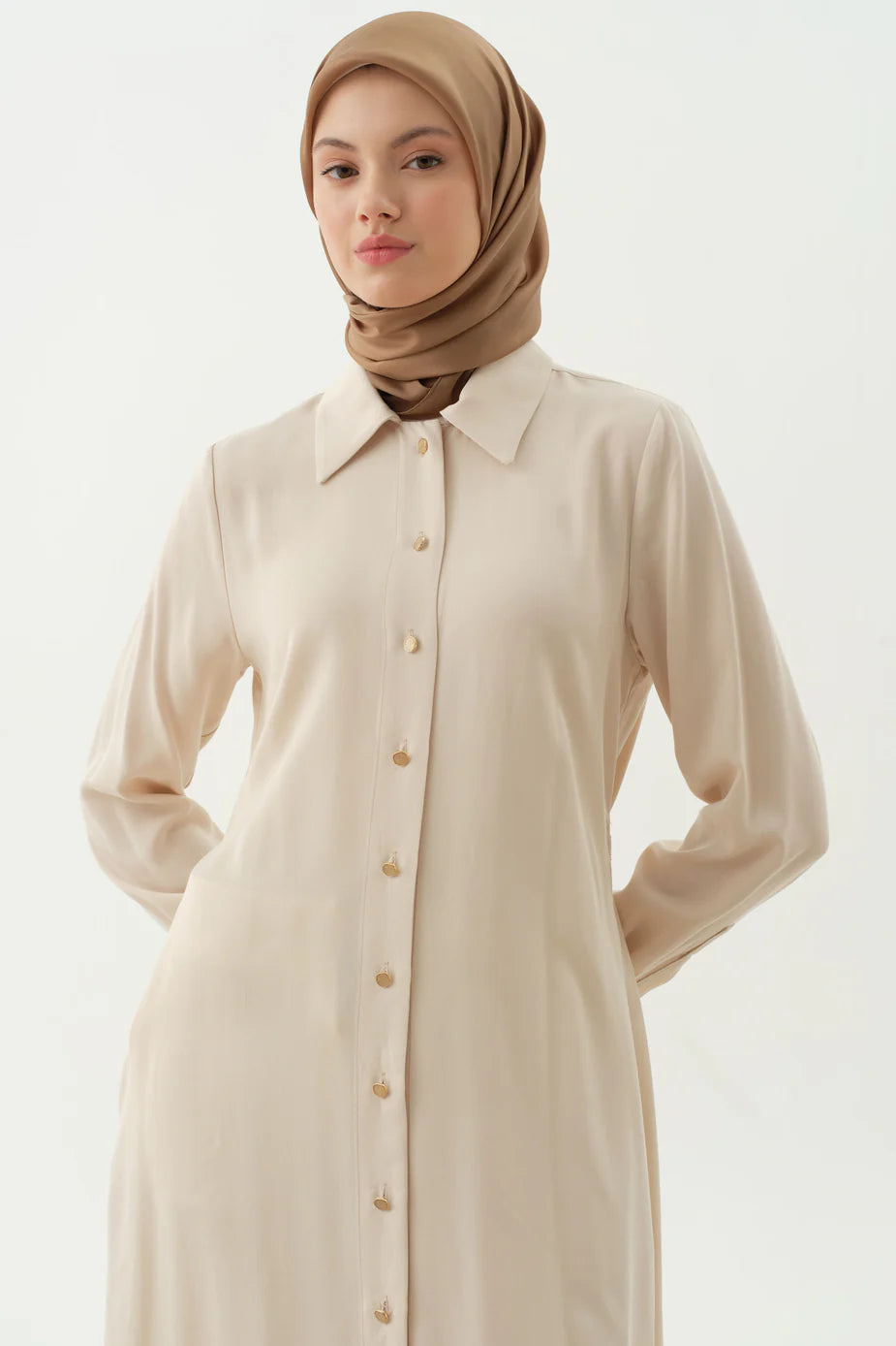 Tunique longue avec ceinture