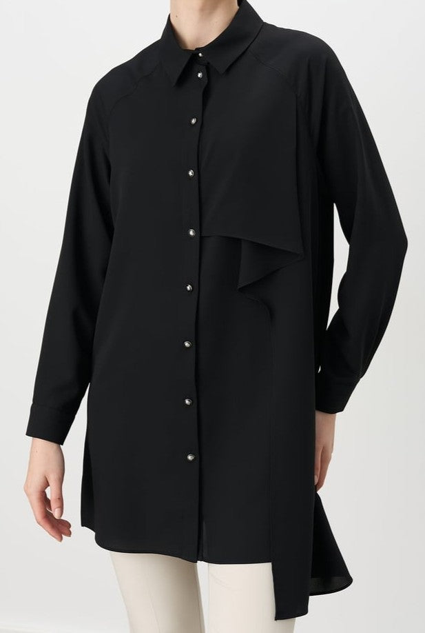 Chemise avec volants