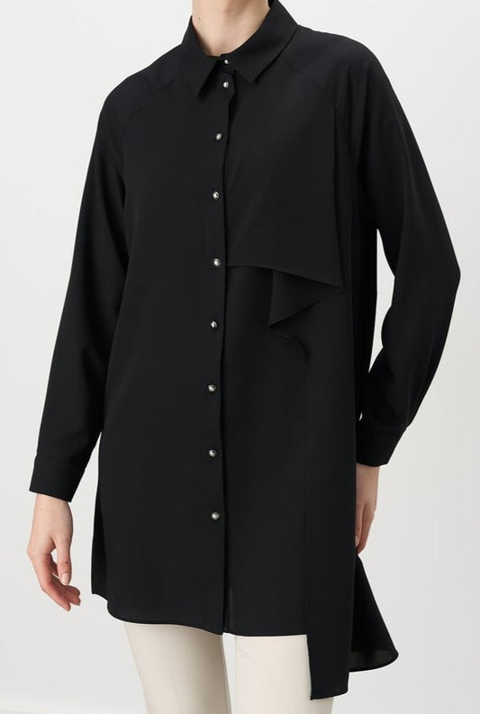 Chemise avec volants