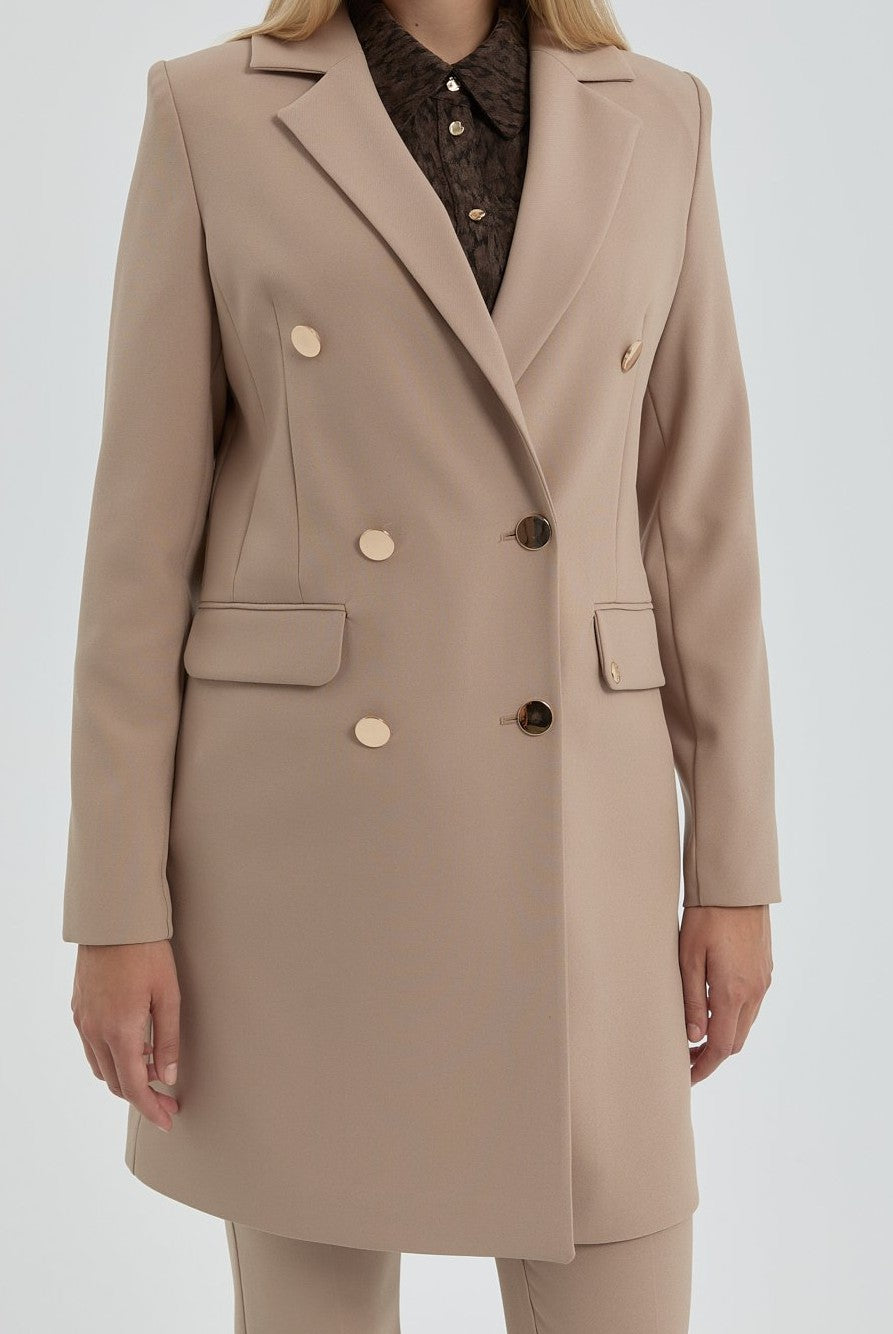 Veste blazer croisée