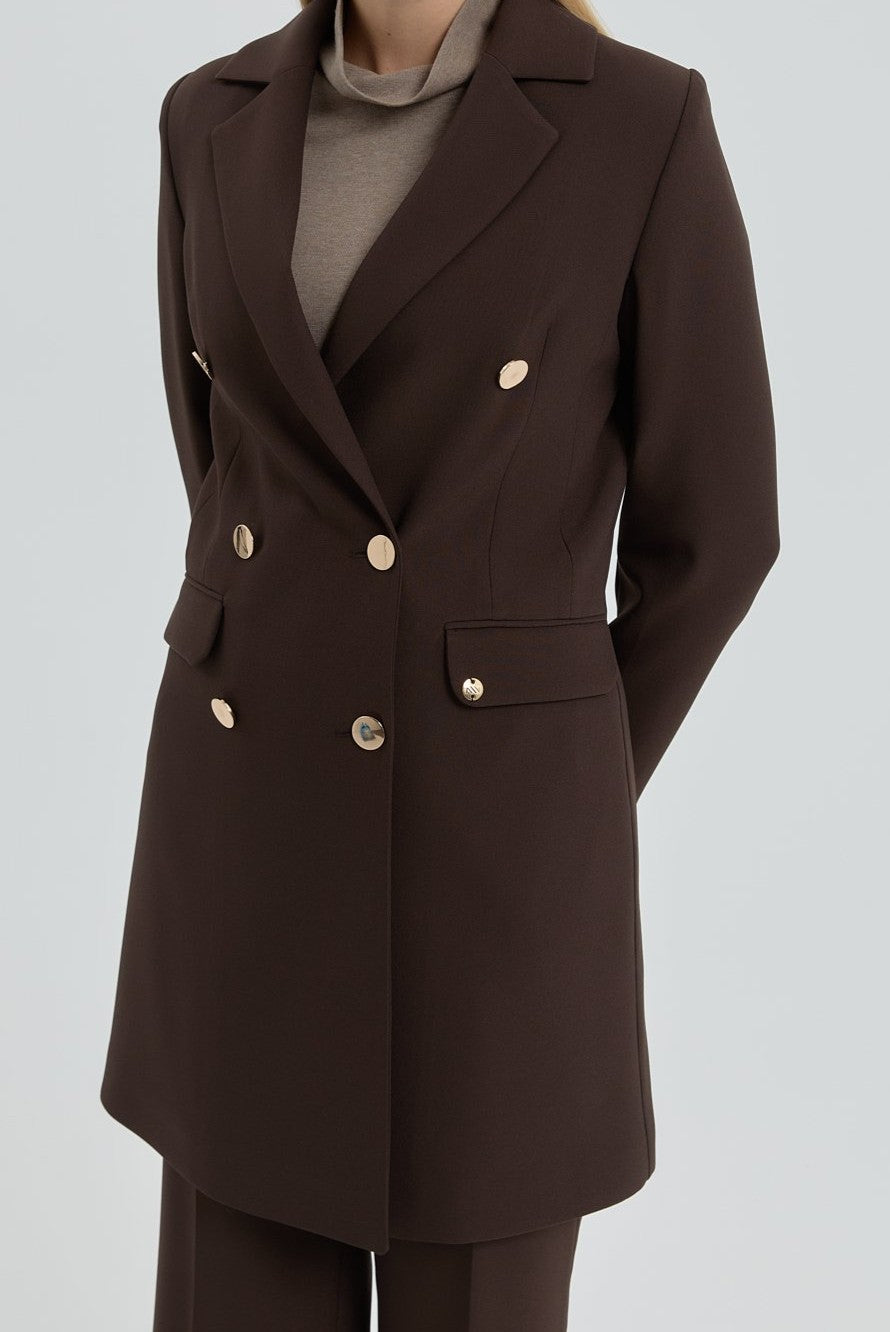 Veste blazer croisée