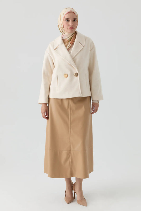 Veste courte croisée