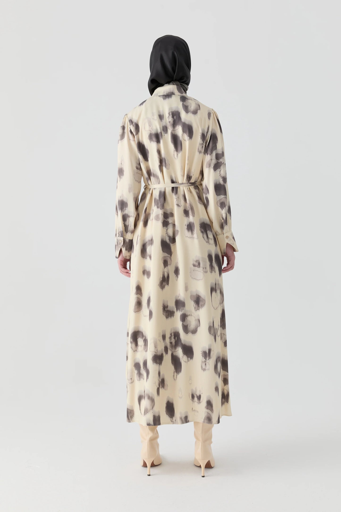 Robe à motif pinceau
