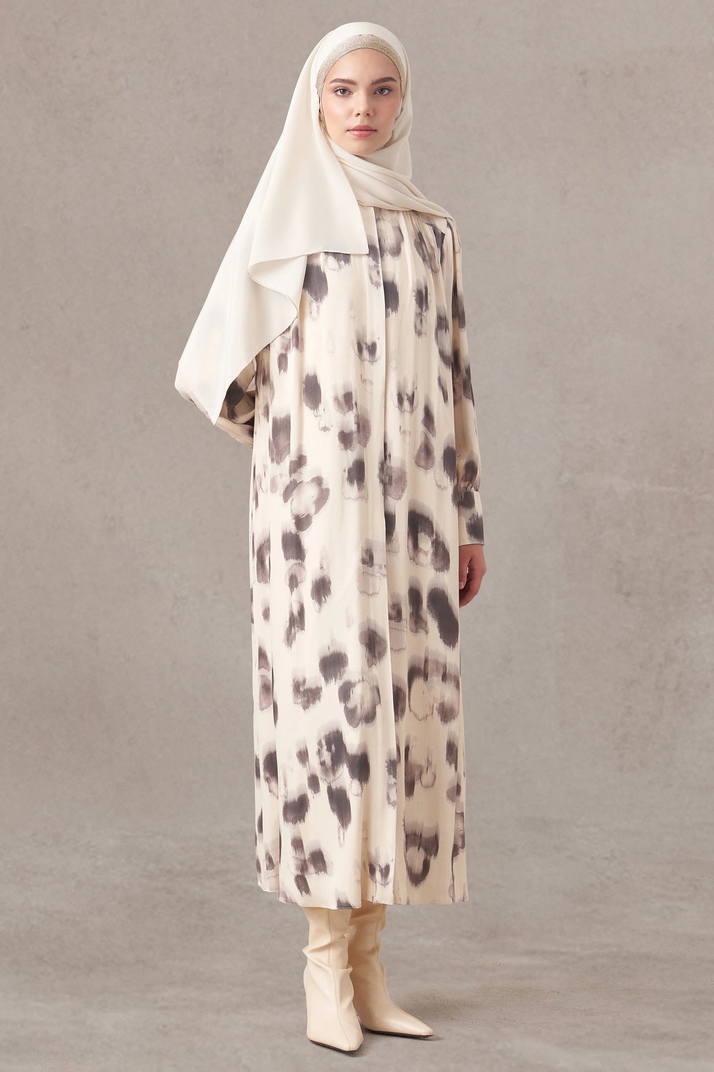 Robe à motif pinceau