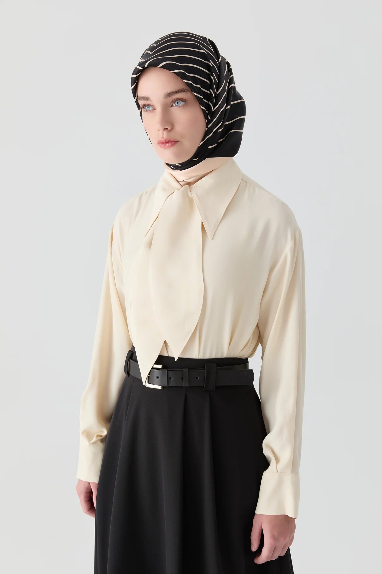 Chemise basique avec papillon