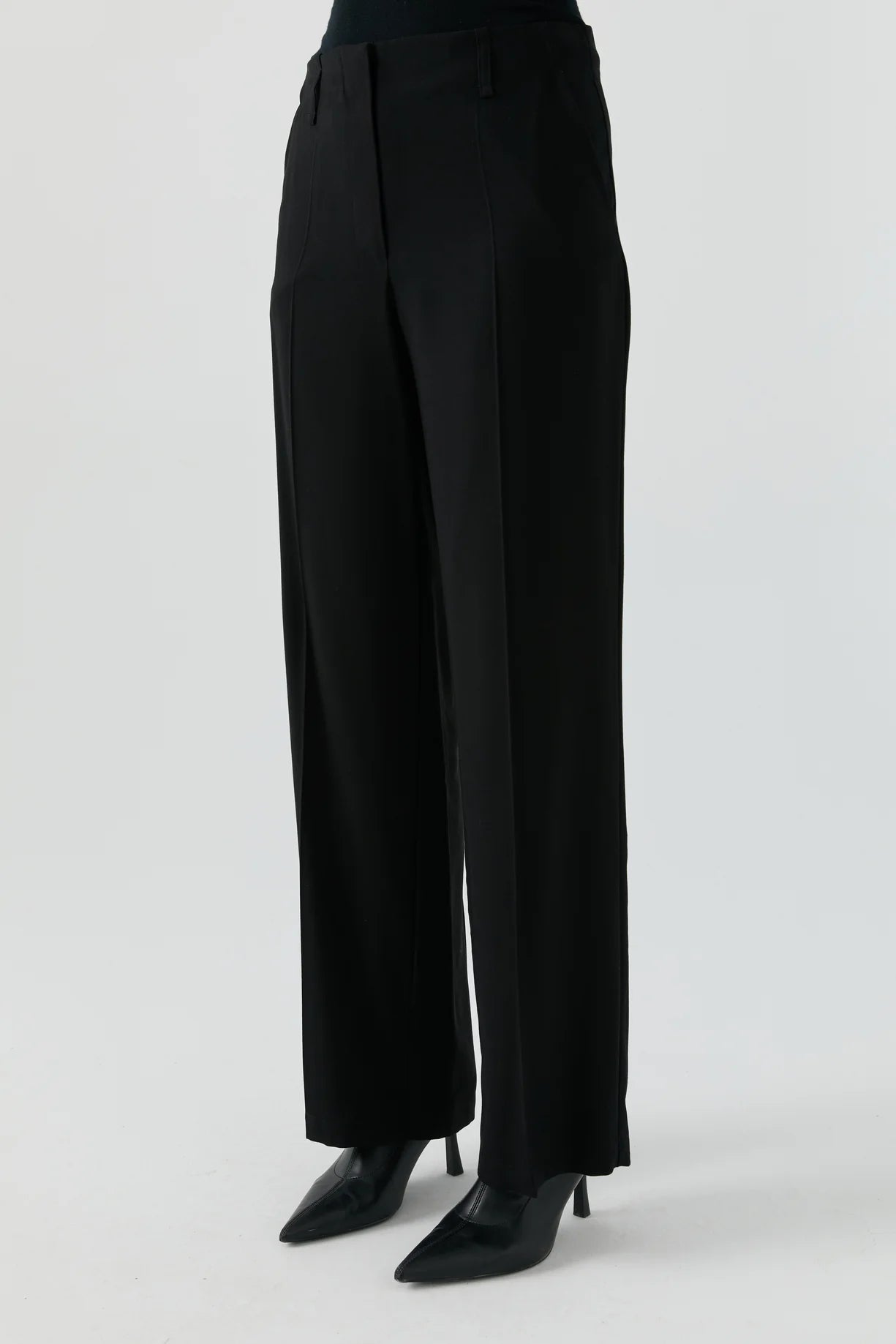 Pantalon taille haute