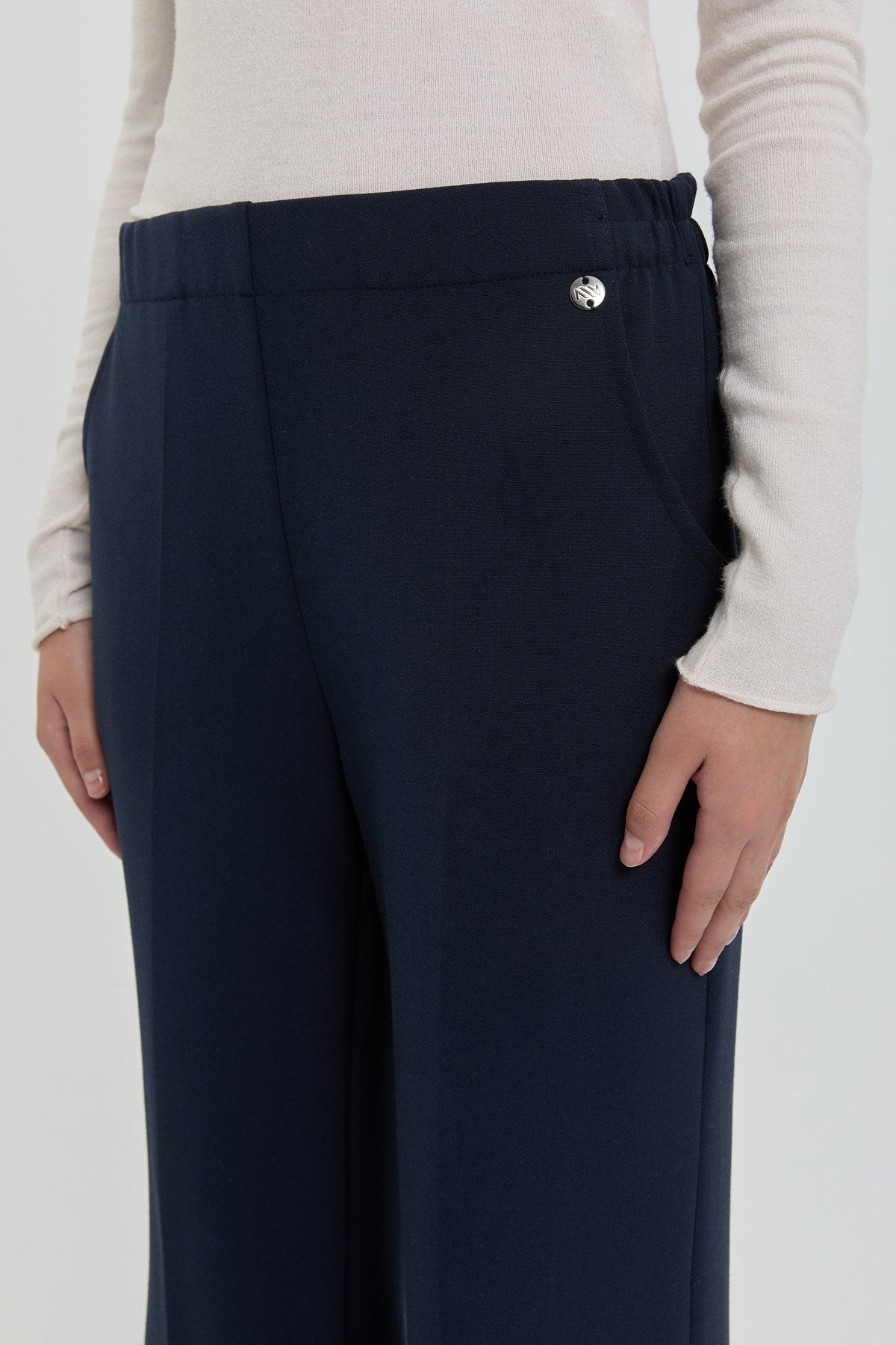 Pantalon à taille élastique