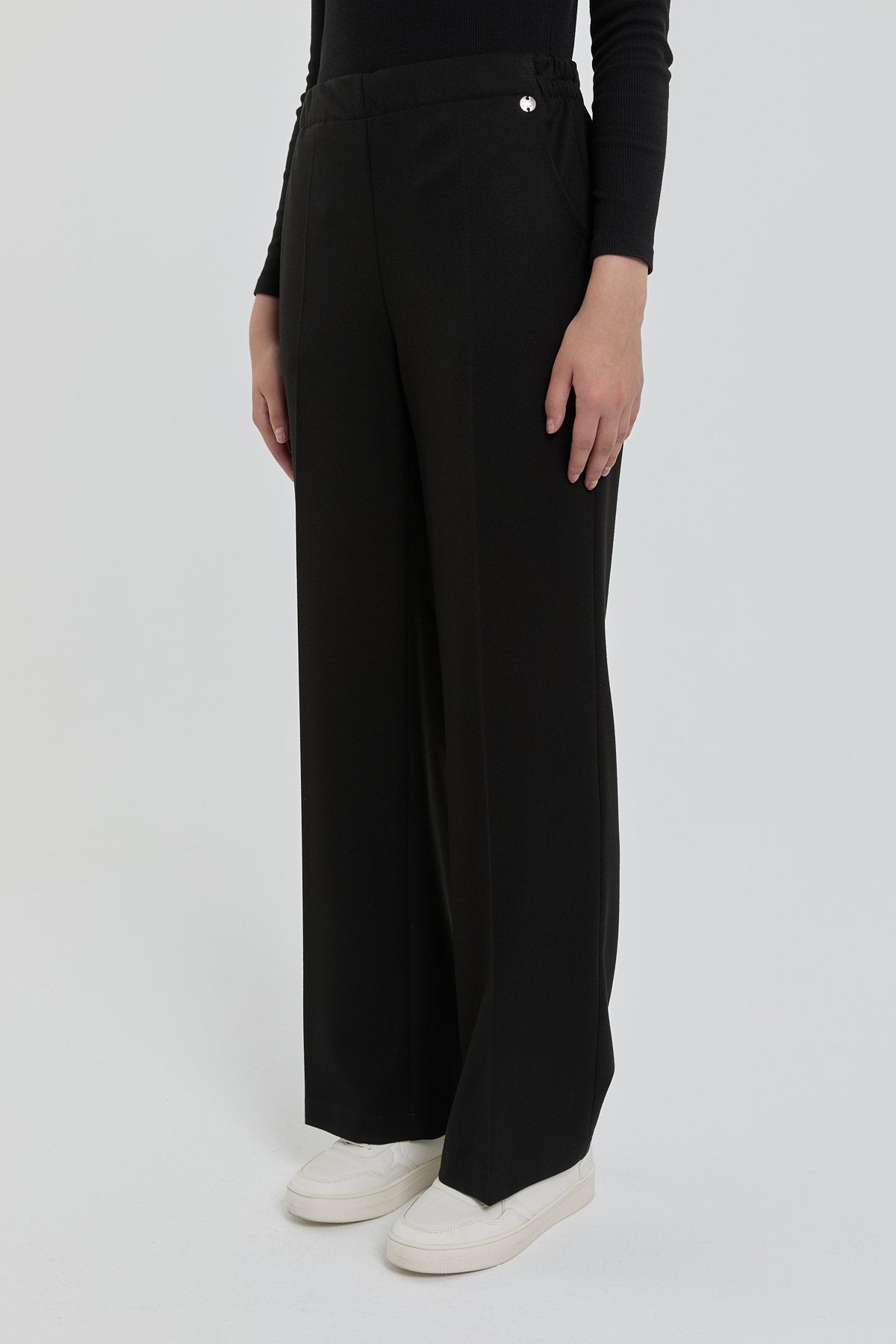 Pantalon à taille élastique