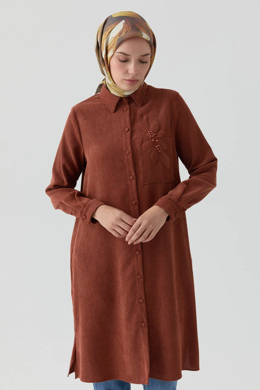 Tunique avec broderie