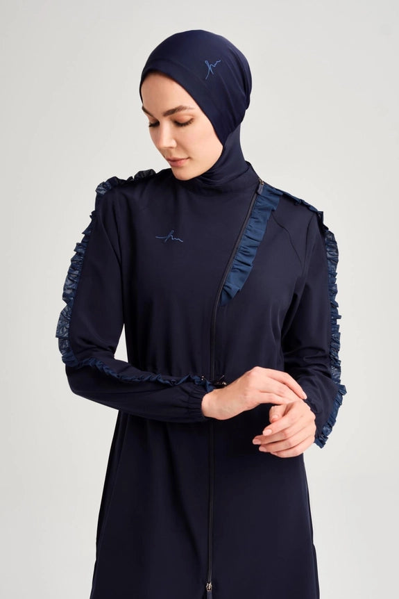 Maillot avec des volent en manche