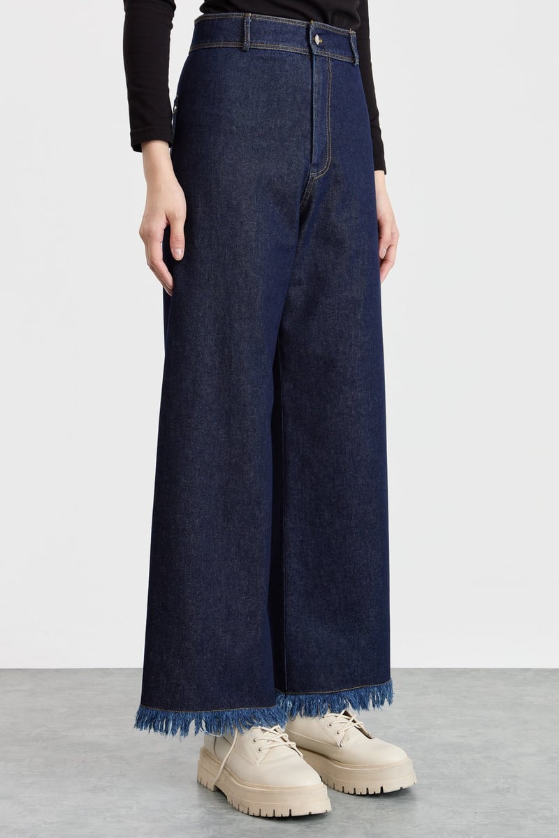 Pantalon large en Jean