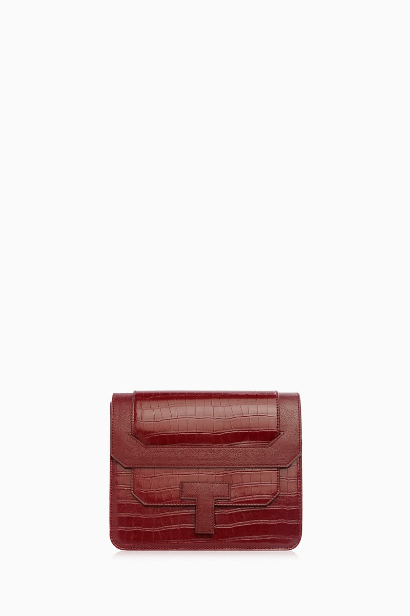 Sac à main Croco avec bandoulière